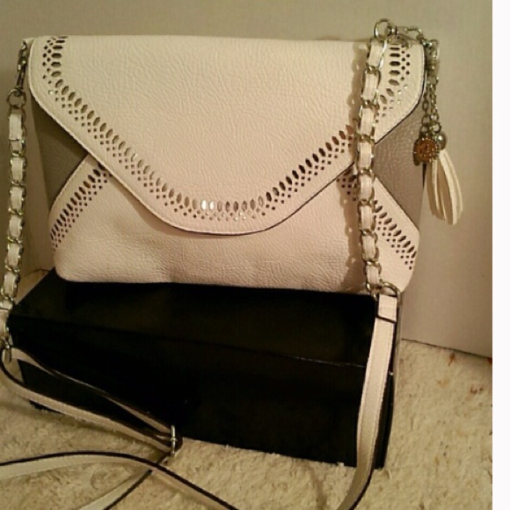 J Simpson vegan leather crossbody bag